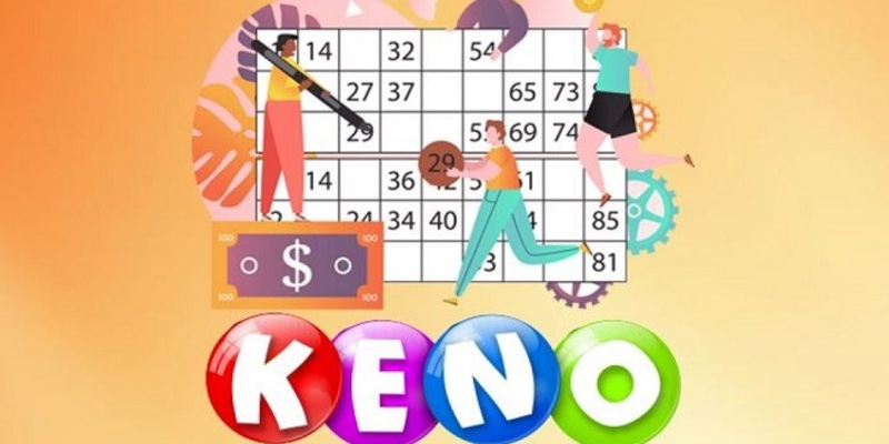 Cách chơi xổ số Keno với cược hỗn hợp hay